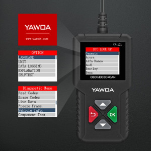 YA101 Mini lecteur de code de voiture OBD2 outil de diagnostic de détecteur de défaut SH21251387-20