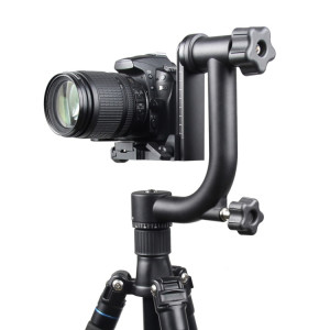 YELANGU Tête de trépied à 360 degrés horizontale pour caméscopes domestiques DV et reflex (noir) SY507B1621-20