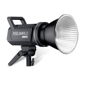 FEELWORLD FL125D Lumière vidéo à source ponctuelle de lumière du jour 125 W, contrôle de l'application Bluetooth () SF36EU907-20