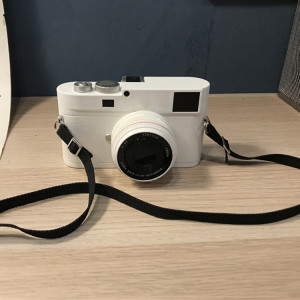 Faux appareil photo reflex numérique factice non fonctionnel, accessoires de studio photo (blanc) SH540W1925-20