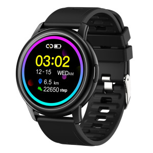 ROGBID GT2 1,3 pouce TFT Écran Smart Watch, soutenir la surveillance de la pression artérielle / surveillance du sommeil (noir) SR801C1424-20