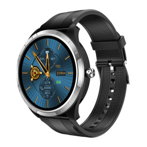 X3 1,3 pouce TFT Color Screen Toit Belt Smart Watch, Support ECG / Cadre de surveillance de la fréquence cardiaque, Style: Black Silicone Watch Band (Silver) SH203B1648-20