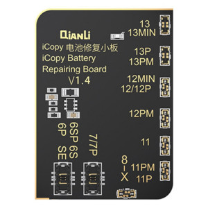 Pour iPhone 6 13 Pro Max Qianli iCopy Plus 2.2 programmeur de détection de réparation, modèle : module de batterie SQ1604754-20