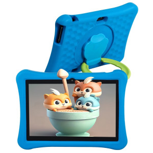 Tablette T80 Plus Kid 10,1 pouces, 4 Go + 64 Go, Android 12 Allwinner A133 Quad Core CPU Prise en charge du contrôle parental Google Play (Bleu) SH501B758-20