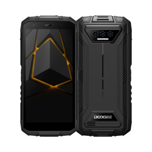  DOOGEE S40 Plus, 4 Go + 128 Go, empreinte digitale latérale, 5,5 pouces Android 13 Spreadtrum T606 Octa Core 1,6 GHz, réseau : 4G, OTG, NFC, prise en charge Google Pay (noir) SD501A1749-20