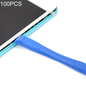 100 PCS JIAFA P8817 outil de réparation de téléphone portable double spudgers (bleu) S1213L62-20