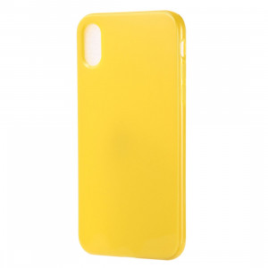 Etui TPU Candy Color pour iPhone XR (Jaune) SH615Y116-20