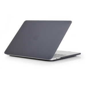 Étui de protection pour ordinateur portable de style givré pour MacBook Pro 13,3 pouces A1989 (2018) (Noir) SH316B1786-20