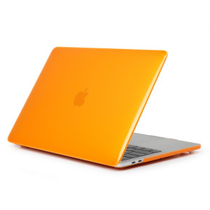 Etui de protection pour ordinateur portable Crystal Style pour MacBook Pro 13,3 pouces A1989 (2018) (Orange) SH318E1396-20