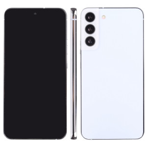 Pour Samsung Galaxy S22 5G écran noir faux modèle d'affichage factice non fonctionnel (blanc) SH856W101-20