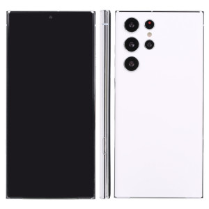 Pour Samsung Galaxy S22 Ultra 5G écran noir faux modèle d'affichage factice non fonctionnel (blanc) SH858W1177-20