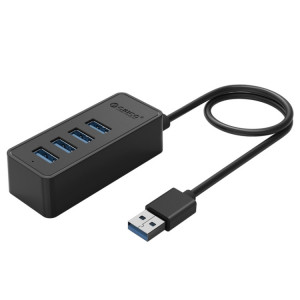 ORICO W5P-U3-30 4-Port USB 3.0 Bureau HUB avec 30cm Câble Micro USB Alimentation (Noir) SO008B1306-20