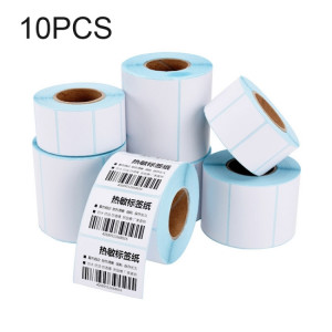 10 PCS 40x20x1500 papier d'étiquette de code à barres thermique auto-adhésif SH09401695-20