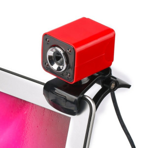 A862 caméra de fil USB rotative 12MP HD WebCam 360 degrés avec microphone et 4 lumières LED pour ordinateur de bureau Ordinateur portable PC Skype, longueur de câble: 1,4 m SH455R73-20