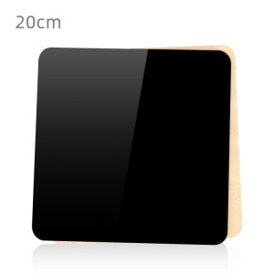 PULUZ 20cm photographie acrylique tableau d'affichage réfléchissant tableau de fond (noir) SP320B612-20