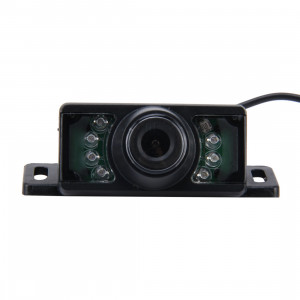 7 LED IR infrarouge étanche Vision arrière caméra de vision pour GPS de voiture, grand angle de vision: 170 degrés (DM320P) (noir) SH0242227-20