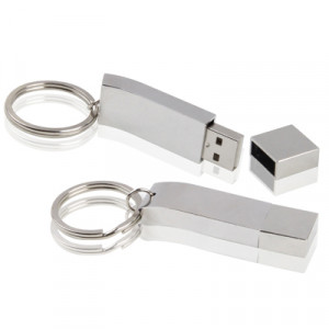 Métallique sur le style de la clé USB 2.0 Flash Disk (2 Go) SM191A606-20