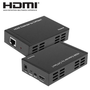 Transmetteur Full HD 1080P HDMI vers Extender + Récepteur sur un 100m CAT5E / CAT6 (TCP / IP) SH0965716-20