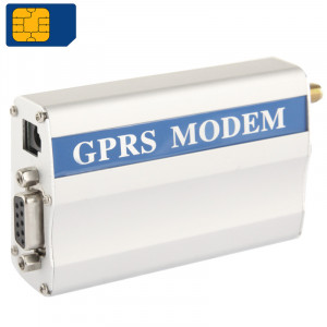 Modem GPRS de RS232 / modem de GSM, carte de support de SIM, GSM: 900 / 1800MHz signent la livraison aléatoire SR4010817-20