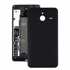 iPartsAcheter pour Microsoft Lumia 640 XL couvercle arrière de la batterie (noir) SI400B1264-20