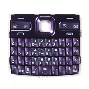 iPartsBuy Claviers Mobile Téléphone remplacement du logement avec des boutons de menu / touches de presse pour Nokia E72 (violet) SI787P1032-20