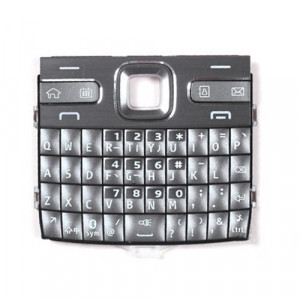 iPartsBuy Téléphone Mobile Claviers Remplacement du logement avec des boutons de menu / touches de presse pour Nokia E72 (Argent) SI787S400-20