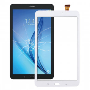 iPartsAcheter pour Samsung Galaxy Tab E 8.0 LTE / T377 écran tactile numériseur Assemblée (Blanc) SI15WL651-20