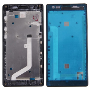 iPartsBuy Xiaomi Redmi (Version 4G) Boîtier Avant LCD Cadre Lunette (Noir) SI751B1449-20