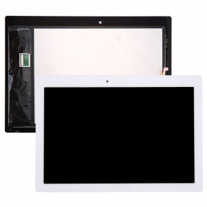 iPartsBuy Lenovo Tab 2 A10-70 / A10-70F LCD Affichage + écran tactile Digitizer Assemblée (Blanc) SI07WL189-20