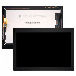 iPartsBuy Lenovo Tab 2 A10-30 / TB2-X30F LCD Affichage + écran tactile Digitizer Assemblée (Noir) SI07BL239-20