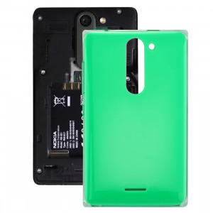 iPartsAcheter pour Coque Arrière pour Nokia Asha 502 Dual SIM (Vert) SI112G1119-20