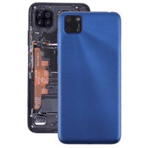 Cache arrière de batterie d'origine avec cache d'objectif d'appareil photo pour Huawei Y5p (bleu) SH23LL564-20