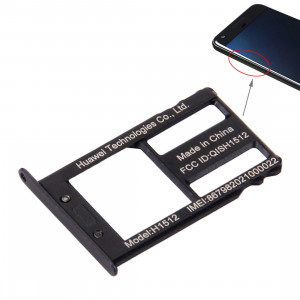 iPartsAcheter pour le plateau de carte SIM Google Nexus 6P (noir) SI225B929-20