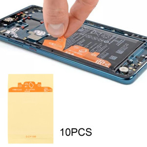 10 autocollants de bande adhésive de batterie PCS pour Huawei P30 Pro SH8049485-20