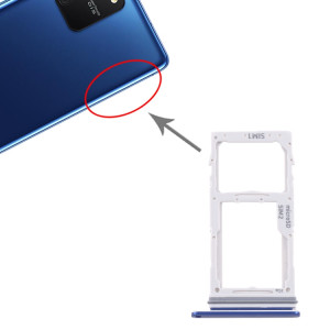 Pour Samsung Galaxy S10 Lite SM-G770 Plateau de carte SIM + Plateau de carte SIM / Plateau de carte Micro SD (Bleu) SH988L1679-20