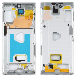 Pour Samsung Galaxy Note10 + 5G SM-N976F Plaque de cadre intermédiaire (Blanc) SH182W1141-20