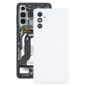 Coque arrière de batterie pour Samsung Galaxy A82 avec objectif d'appareil photo (blanc) SH90WL1568-20