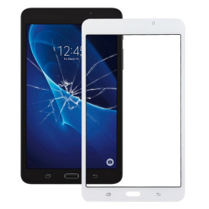 Pour Samsung Galaxy Tab A 7.0 (2016) / T280 Lentille extérieure en verre avec adhésif OCA optiquement transparent (blanc) SH62WL316-20