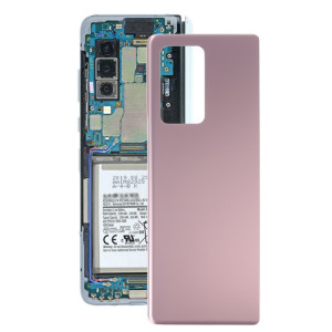 Pour Samsung Galaxy Z Fold2 5G SM-F916B Couvercle arrière de la batterie en verre (Rose) SH234F701-20
