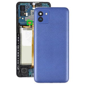 Pour Samsung Galaxy A03 SM-A035F Batterie Couverture Arrière (Bleu) SH74LL1391-20