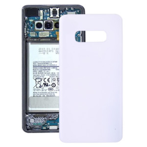 Pour Galaxy S10e SM-G970F/DS, SM-G970U, SM-G970W Couvercle arrière de la batterie (Blanc) SH28WL1630-20