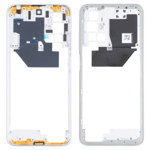 Plaque de lunette de cadre moyen pour Xiaomi Redmi 10 (blanc) SH986W1777-20