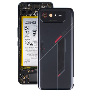 Coque arrière de batterie en verre pour Asus ROG Phone 6 AI2201-C AI2201-F (Noir) SH15BL274-20