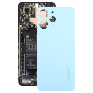 Pour Xiaomi Redmi 12 4G OEM Matériau en verre Couvercle arrière de la batterie (Bleu) SH35LL340-20