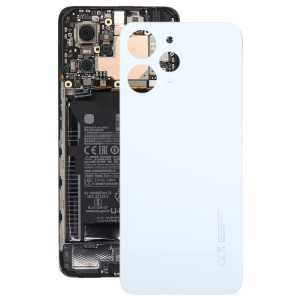 Pour Xiaomi Redmi 12 4G OEM Matériau en verre Couvercle arrière de la batterie (Blanc) SH35WL247-20