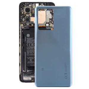 Pour Xiaomi Redmi Note 12 Pro + Couvercle arrière de la batterie en verre OEM (bleu) SH37LL1335-20