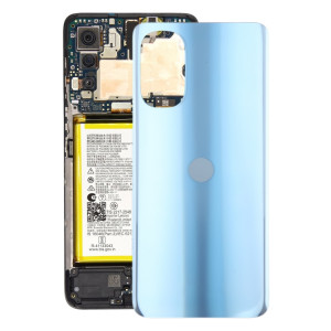 Pour Motorola Moto G52 Couvercle arrière de la batterie d'origine (Bleu) SH09LL1447-20