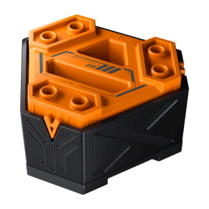 JAKEMY JM-Z21 Tournevis Magnétiseur/Démagnétiseur en Forme de Cube (Orange) SJ496E922-20