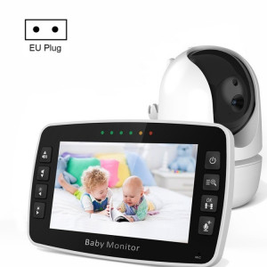 SM43A Caméra de surveillance pour bébé avec zoom intelligent à vision nocturne à affichage couleur de 4,3 pouces () SH901B1175-20