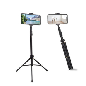 JMARY MT45 Clip de téléphone portable Support de montage de caméra Télescopique Selfie Stick Support de trépied extérieur SH3094709-20